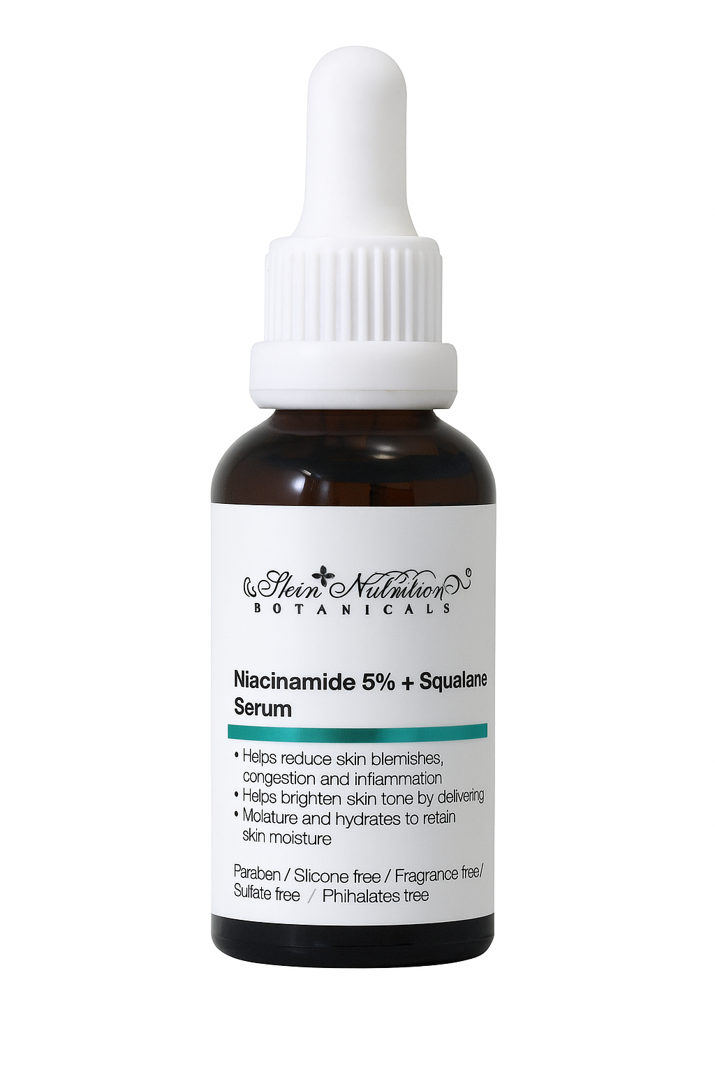 Suero Facial Niacinamide 5% + Escualano – Tratamiento Antiacné, Hidratante y Calmante para Todo Tipo de Piel