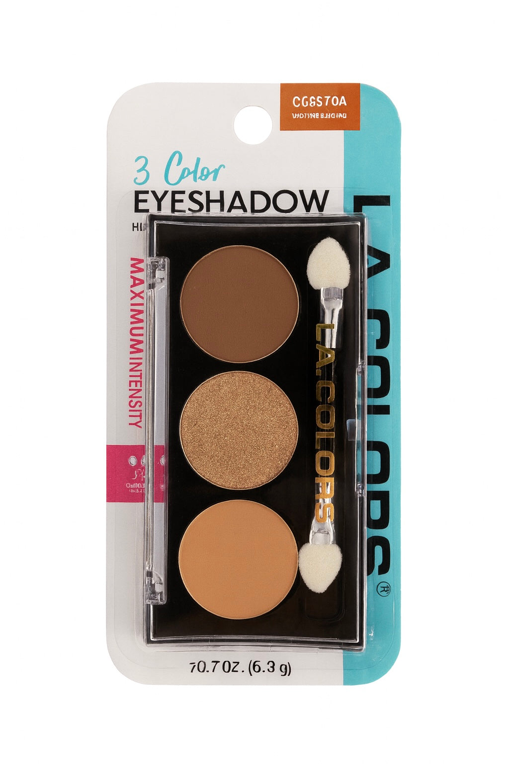 Paleta de Sombras L.A. COLORS Tumbleweed – 3 Tonos Neutros Duraderos
