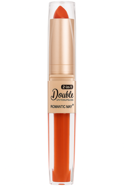 Labial Doble Acción 2 en 1 Barra y Líquido | Acabado Matte de Larga Duración hasta 24h