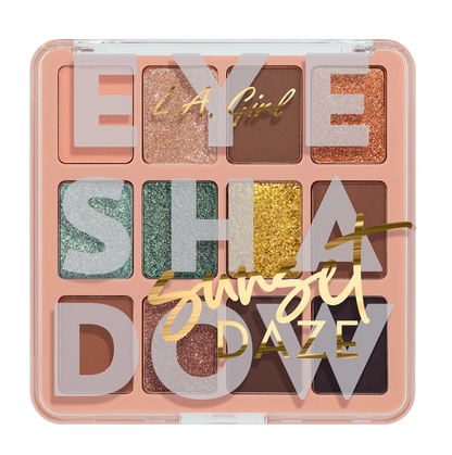Paleta de Sombras SUNSET DAZE de LA Colors