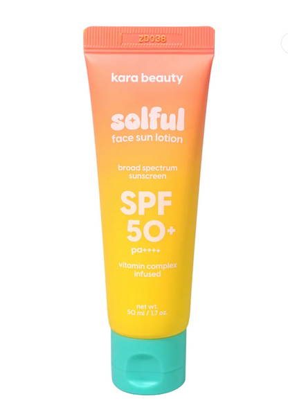 Protector Solar Hidratante Coreano Kara Beauty Solful Loción Solar Facial SPF 50+ –