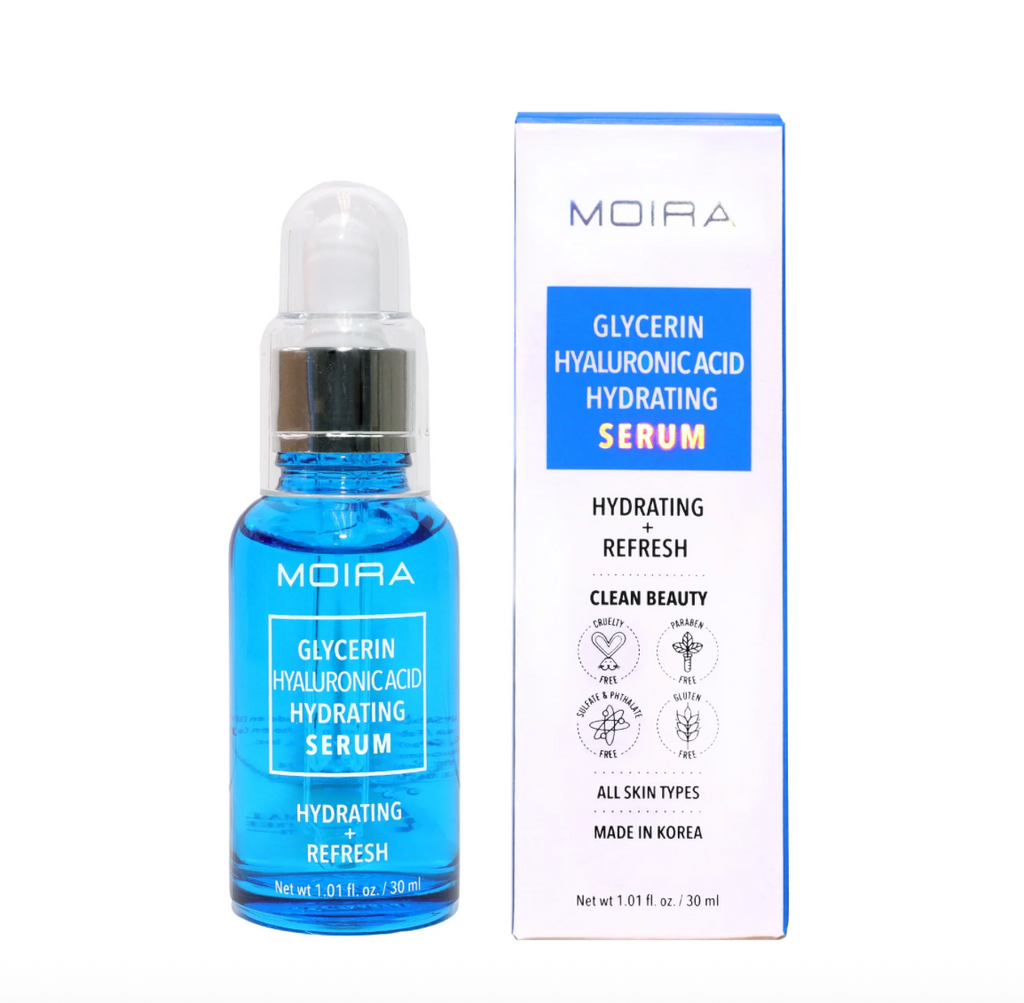 Serum  Hidratante Coreano de Ácido Hialurónico con Glicerina MOIRA |  Piel Radiante