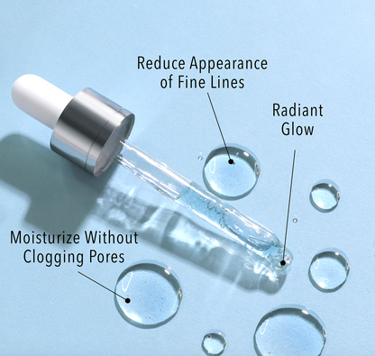 Serum  Hidratante Coreano de Ácido Hialurónico con Glicerina MOIRA |  Piel Radiante