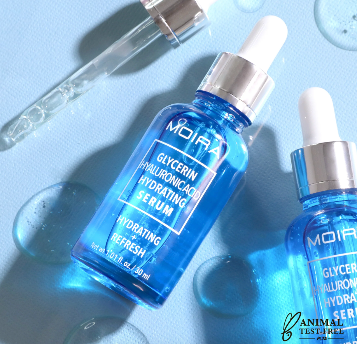 Serum  Hidratante Coreano de Ácido Hialurónico con Glicerina MOIRA |  Piel Radiante