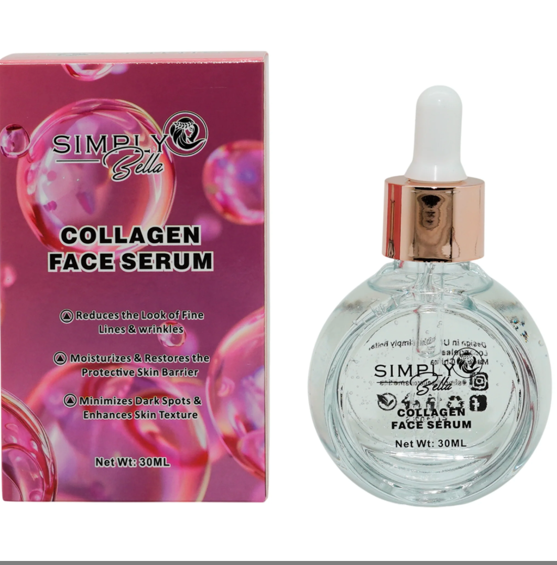 SERUM FACIAL DE COLAGENO - AMERICANO