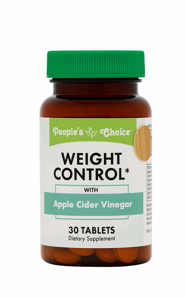 Suplemento para Control de Peso con Vinagre de Manzana | 30 Tabletas – People’s Choice