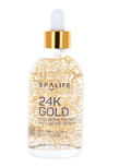 SERUM COREANO  nutritivo de oro y plata antienvejecimiento (oro de 24 quilates y colágeno) 3.7 fl oz (3.7 onzas líquidas) - Aumenta la firmeza, la hidratación y la luminosidad