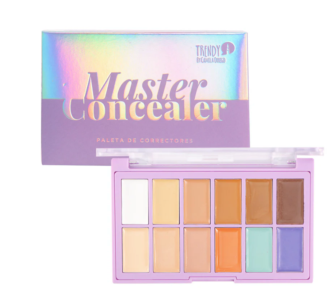 PALETA DE CORRECTORES Y NEUTRALIZADORES MASTER CONCEALER TRENDY