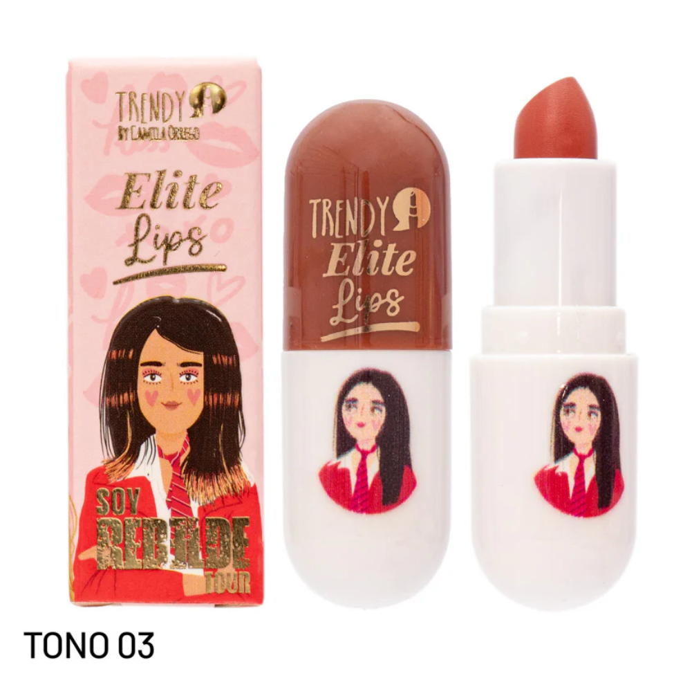 LABIAL EN BARRA ELITE LIPS RBD TRENDY 03