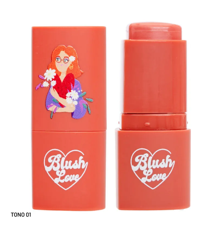 Rubor En Barra Blush Love TONO 01 TRENDY