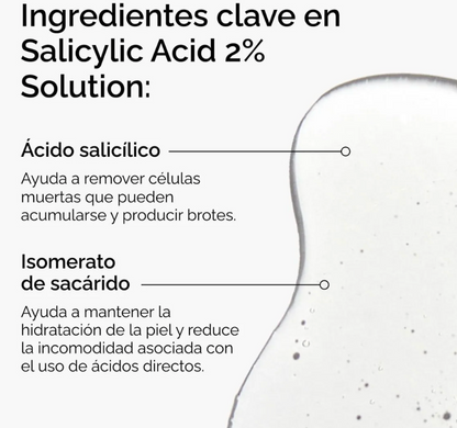 Suero de Ácido Salicílico Salicylic Acid 2% Solution - 30 ml THE ORDINARY