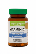 Vitamina D3 People’s Choice – Suplemento para Huesos, Músculos e Inmunidad
